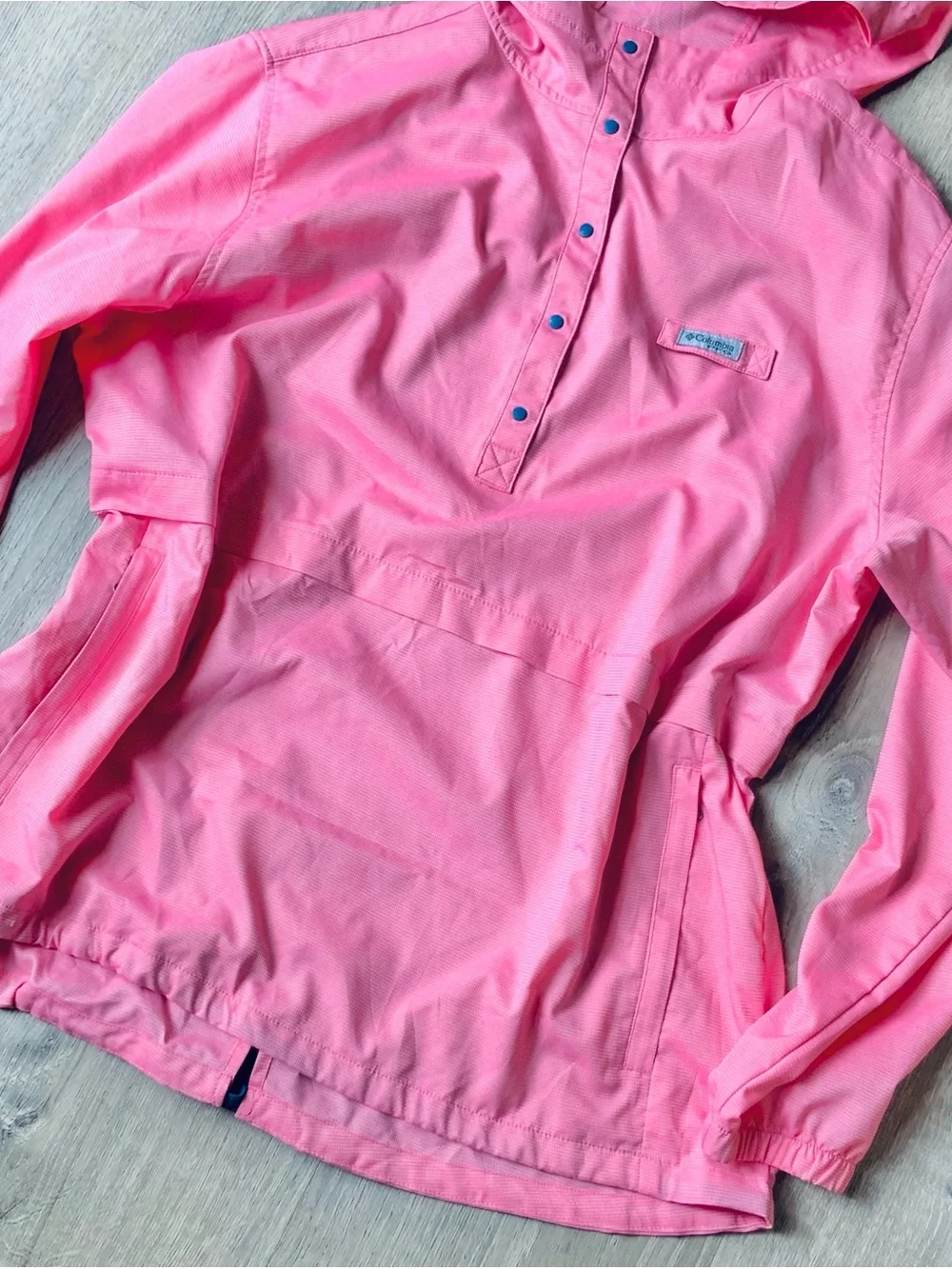 Columbia Hooded Pullover Lightweight Jacket Women's XL